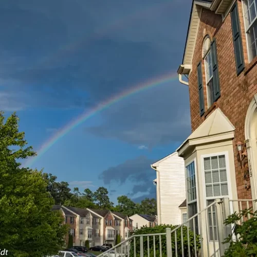 Father’s Day Rainbow. Copyright 2020, C. A. Schmidt, the author